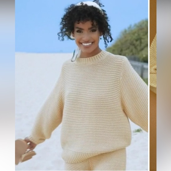 Sabo skirt✨set✨Noelle tan knit size small - Picture 5 of 11